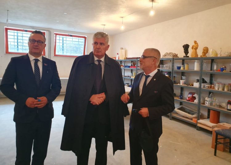 Otvarena radionica za obradu metala i radionica za obradu stakla na Akademiji likovnih umjetnosti u Širokom Brijegu