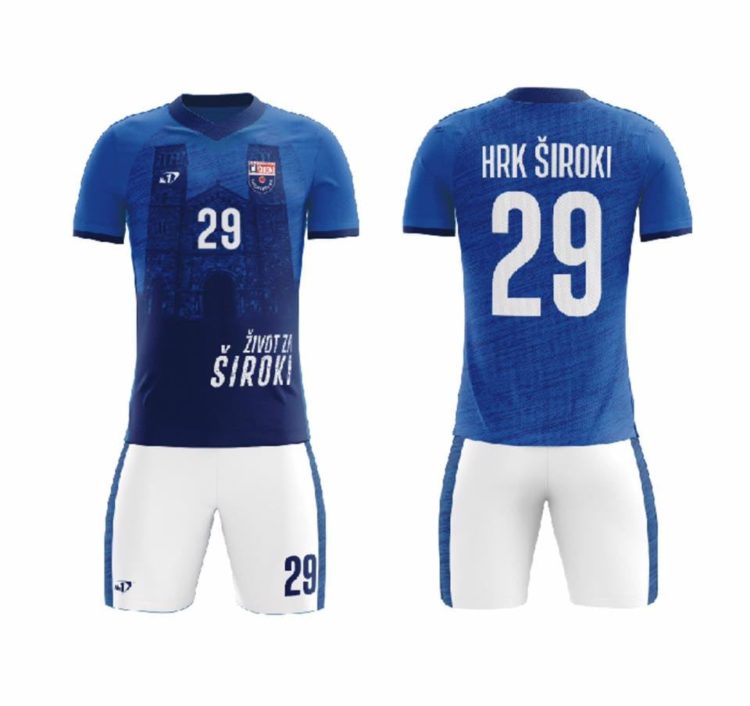 HRK Široki: Kupi unikatno dizajnirani dres i pomozi u radu kluba