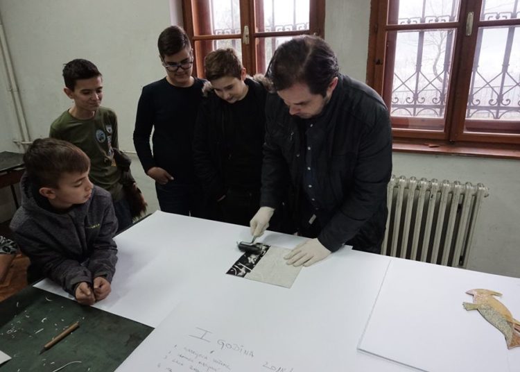 Učenici Prve osnovne škole Široki Brijeg posjetili Akademiju likovnih umjetnosti