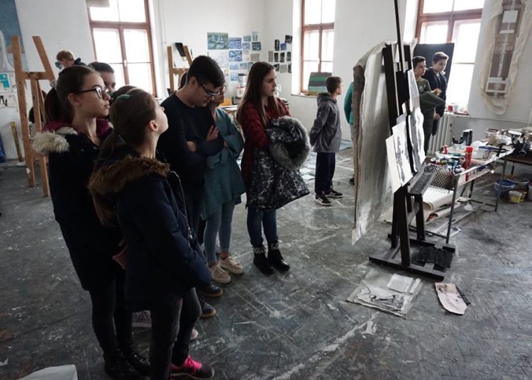 Učenici Prve osnovne škole Široki Brijeg posjetili Akademiju likovnih umjetnosti