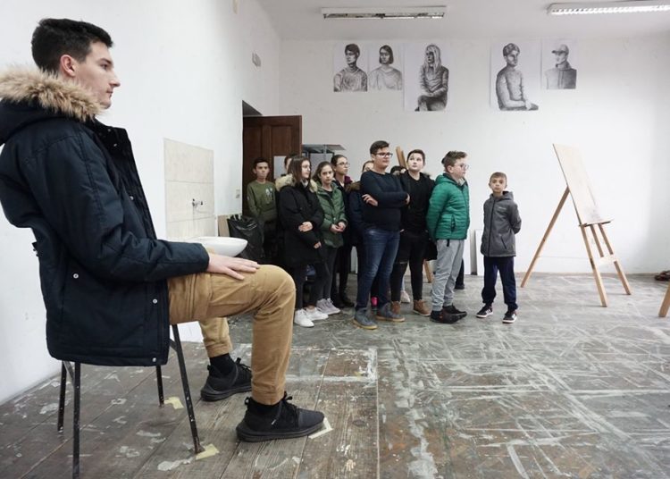 Učenici Prve osnovne škole Široki Brijeg posjetili Akademiju likovnih umjetnosti