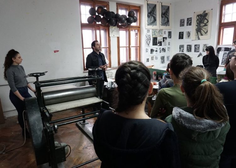 Učenici Prve osnovne škole Široki Brijeg posjetili Akademiju likovnih umjetnosti