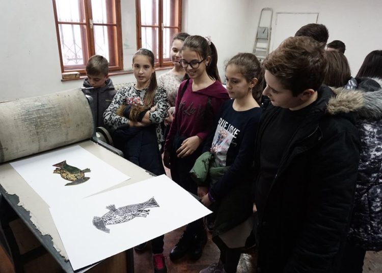 Učenici Prve osnovne škole Široki Brijeg posjetili Akademiju likovnih umjetnosti