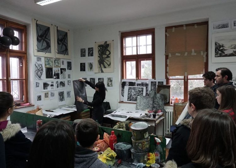 Učenici Prve osnovne škole Široki Brijeg posjetili Akademiju likovnih umjetnosti