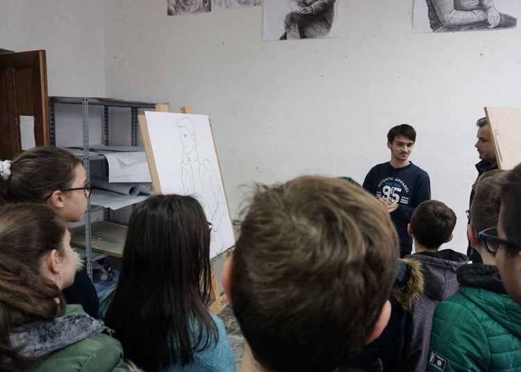 Učenici Prve osnovne škole Široki Brijeg posjetili Akademiju likovnih umjetnosti