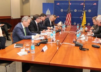 Dužnosnici međunarodne zajednice u BiH, s Čovićem i Izetbegovićem, dogovarali održavanje izbora u Mostaru