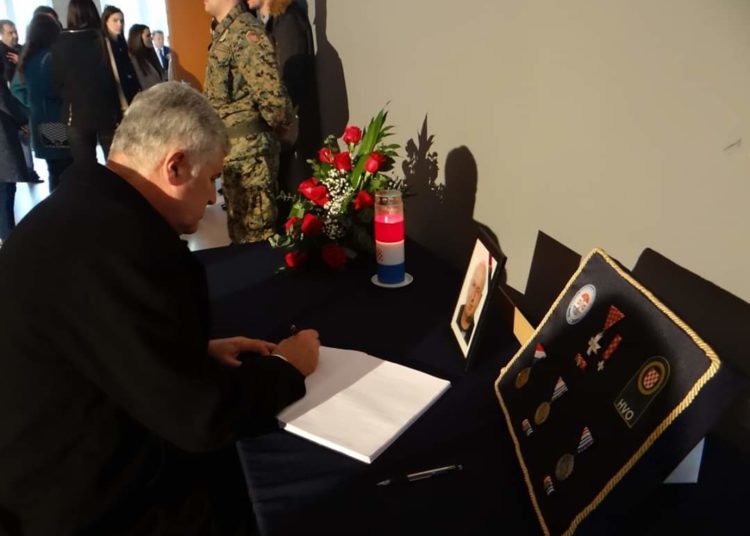 Održana komemoracija za pokojnog generala Dragana Ćurčića