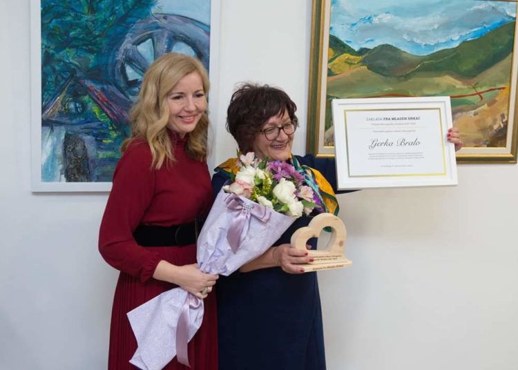 Zaklada fra Mladen Hrkać dodijelila volontersku nagradu „Gordana Jelić“ za najbolje volontere u 2019. godini