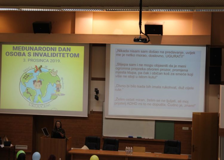 Studenti edukacijske rehabilitacije obilježili Dan osoba s invaliditetom