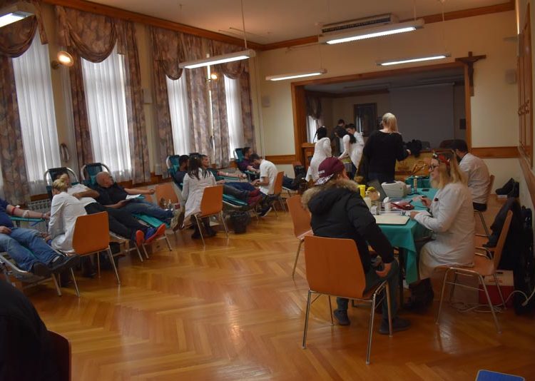 Na Humcu održana akcija darivanja krvi, prikupljeno 65 doza