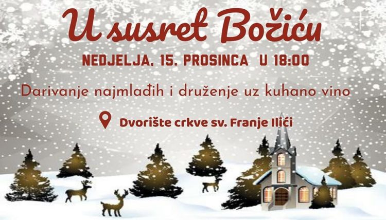 Najava: Adventsko druženje u nedjelju u Ilićima
