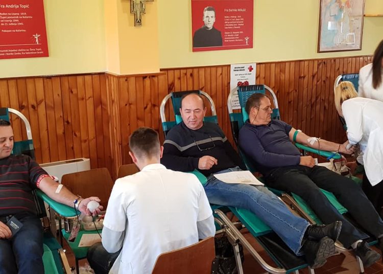Široki Brijeg: Na Kočerinu održana akcija dobrovoljnog darivanja krvi