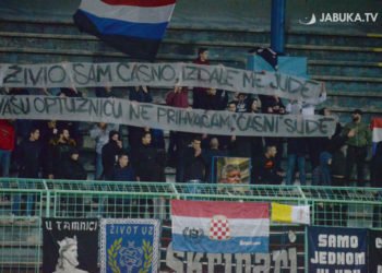 Nogometaši Zvijezde 09 napustili teren zbog fotografije Slobodana Praljka, susret nastavljen, Škipari napustili utakmicu