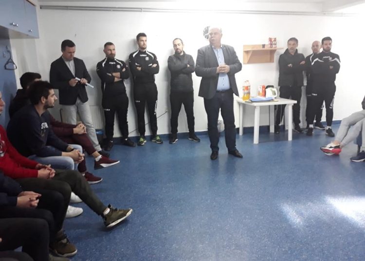 NK Široki Brijeg: Održana prozivka, predsjednik Kraljević se obratio igračima