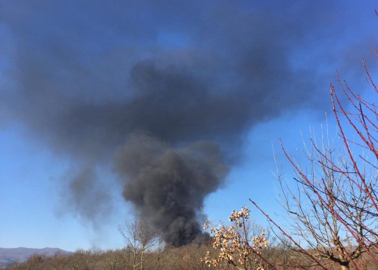Široki Brijeg: Požar između Visoke glavice i Dobrkovića