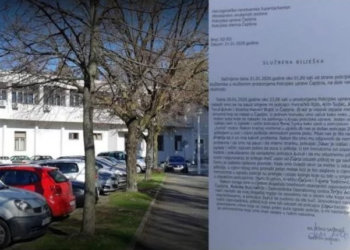 Policajac pucao po službenim prostorijama Policijske uprave Čapljina