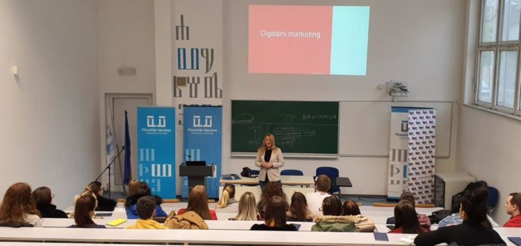 Mostar: Studenti učili o značaju komunikacije modernim kanalima u jačanju poslovanja