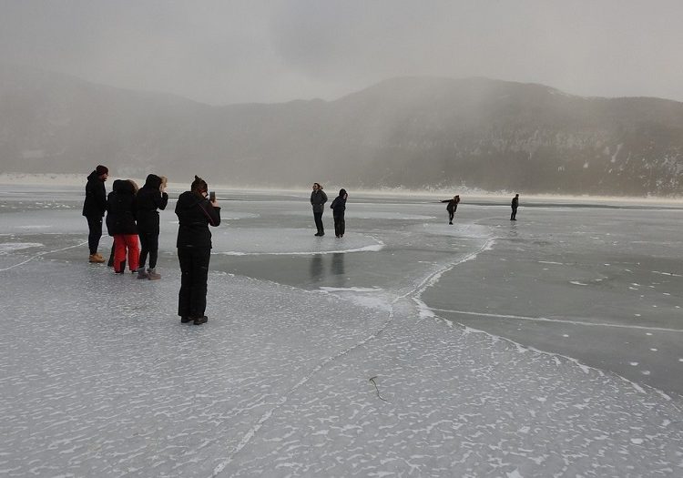 Zaleđeno Blidinjsko jezero atrakcija za posjetitelje