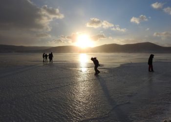 Zaleđeno Blidinjsko jezero atrakcija za posjetitelje