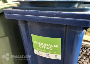Široki Brijeg: Podijeljeno 600 kanti za otpad