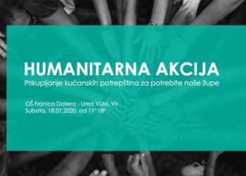 Župa Vir: Odazovite se ove subote na humanitarnu akciju VUM-a