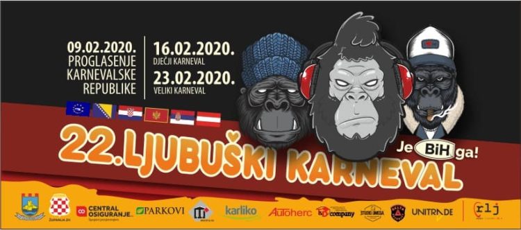Donosimo detaljan program 22. ljubuškog karnevala