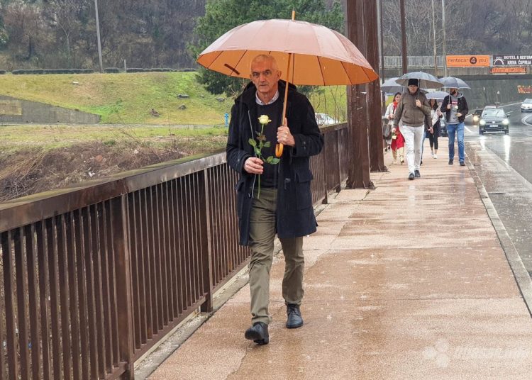 Bijele ruže za pobijene franjevce u Mostaru