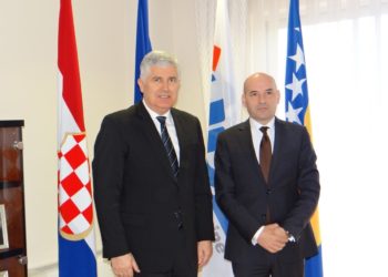 Predsjednik Čović se sastao s veleposlanikom Republike Srbije