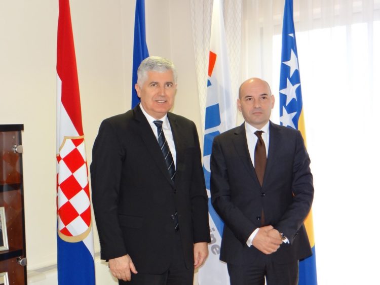 Predsjednik Čović se sastao s veleposlanikom Republike Srbije