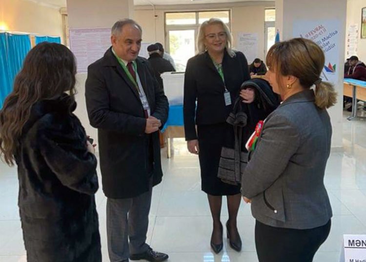 Predrag Kožul i Lidija Bradara promatrali provedbu izbora u Azerbejdžanu