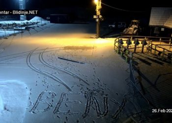Snijeg zabijelio Blidinje