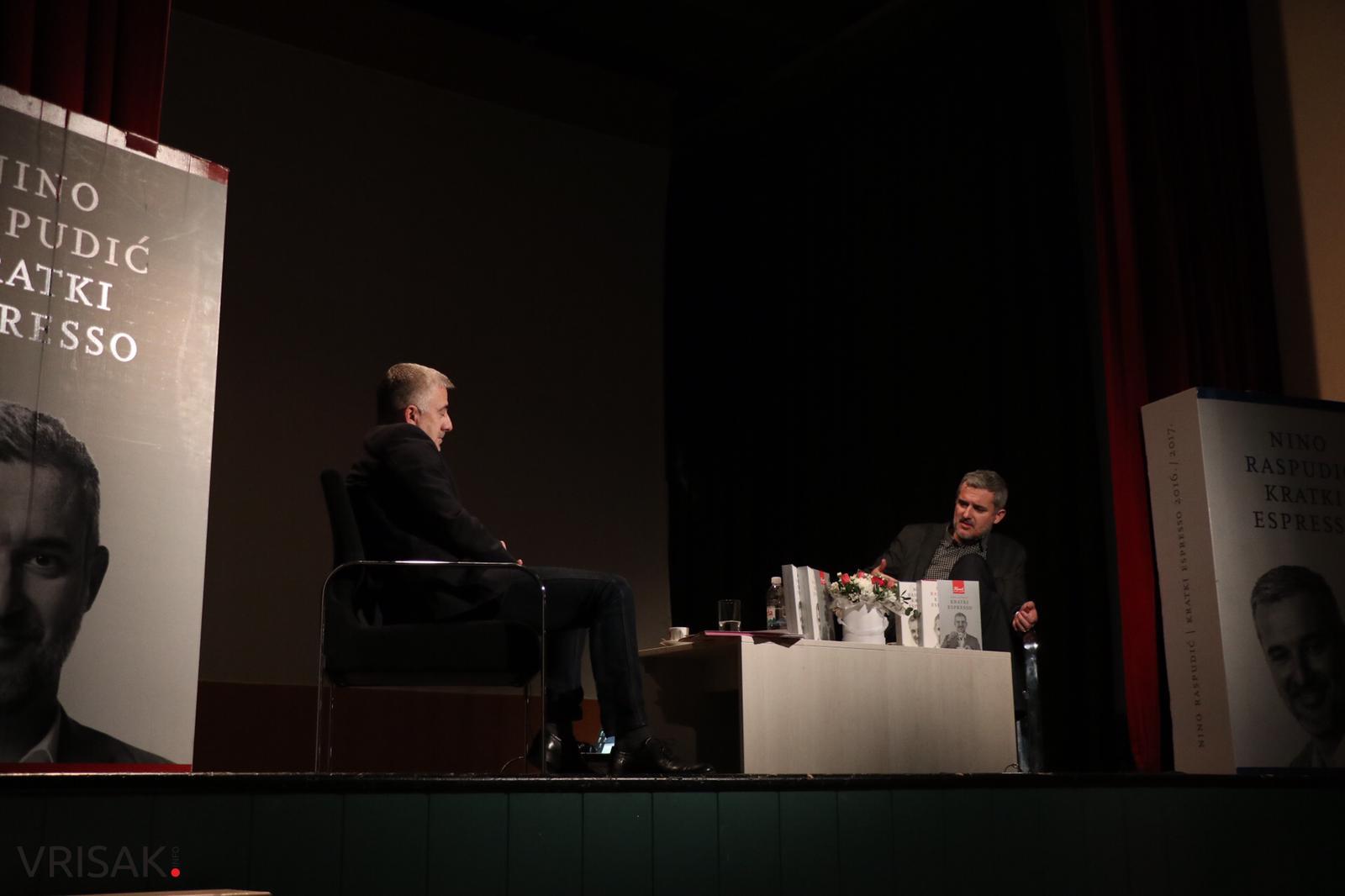 Nino Raspudić predstavio “Kratki espresso” Širokobriježanima