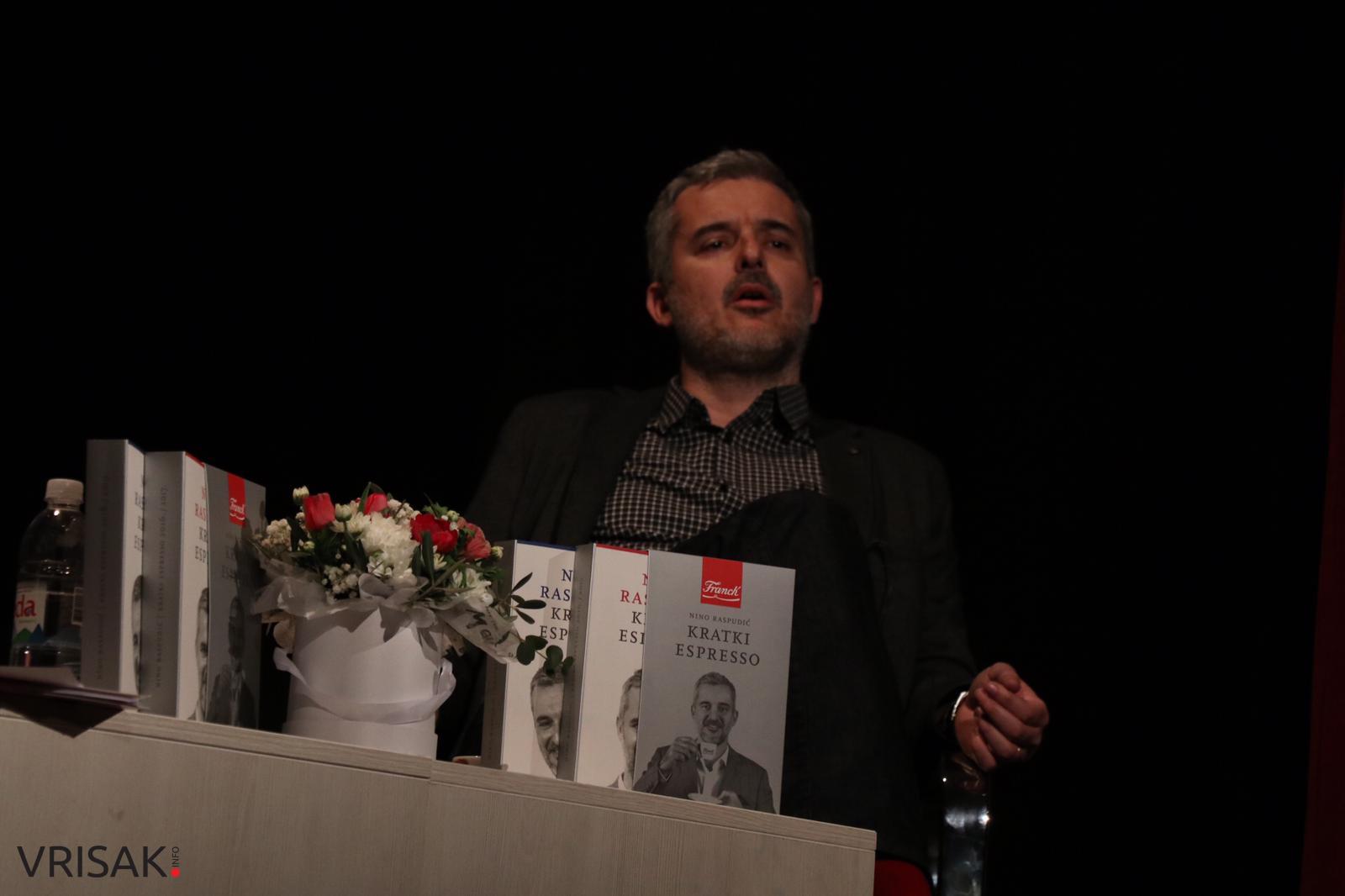 Nino Raspudić predstavio “Kratki espresso” Širokobriježanima