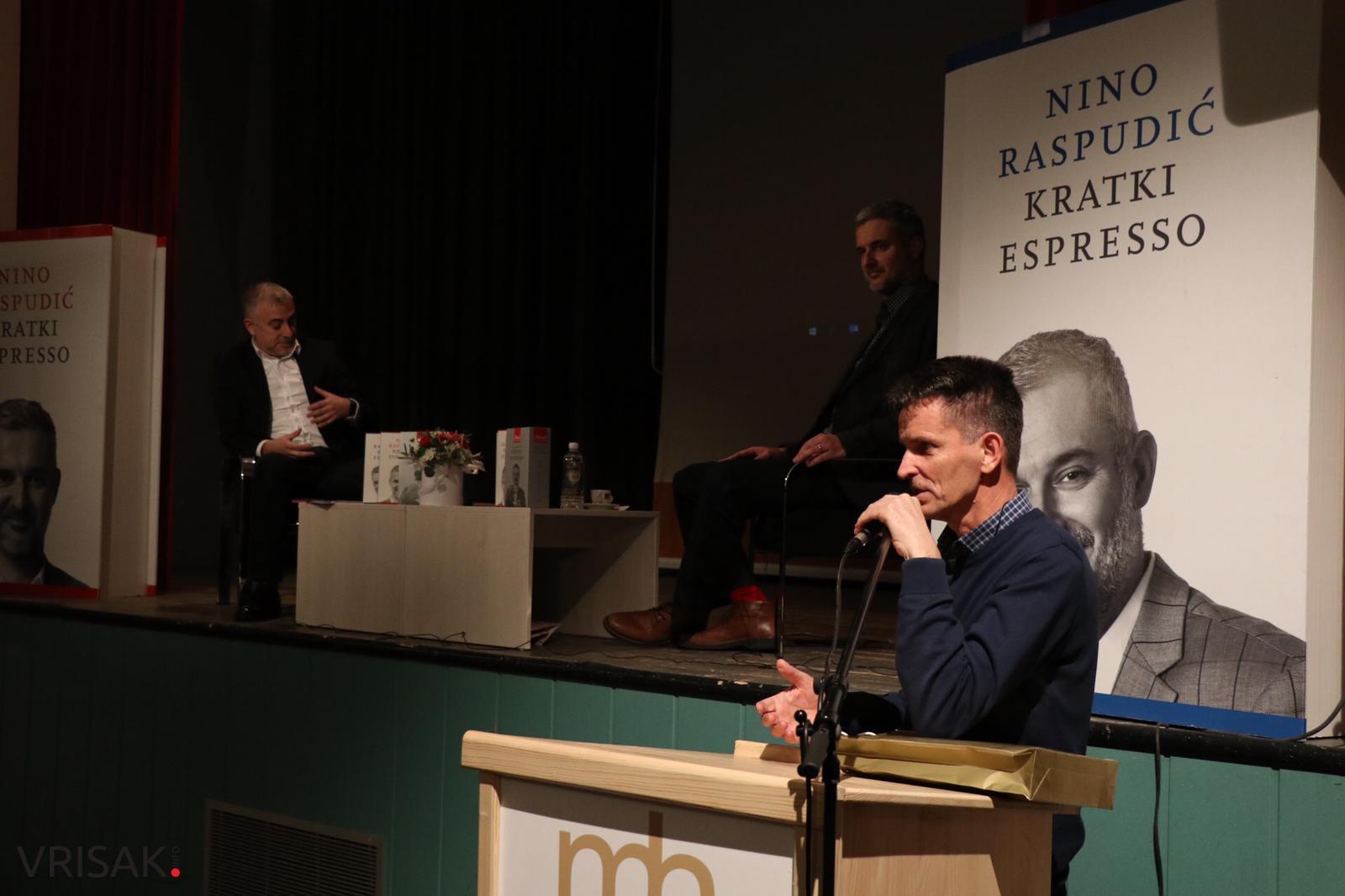 Nino Raspudić predstavio “Kratki espresso” Širokobriježanima