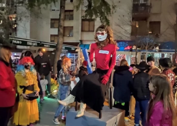 “Bukača Huzurpator” osuđena u Mostaru: Spaljena lutka s likom Martine Mlinarević