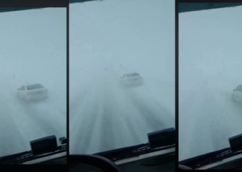 Stanje na cestama: Na Kupresu izrazito teški uvjeti za vožnju (VIDEO)