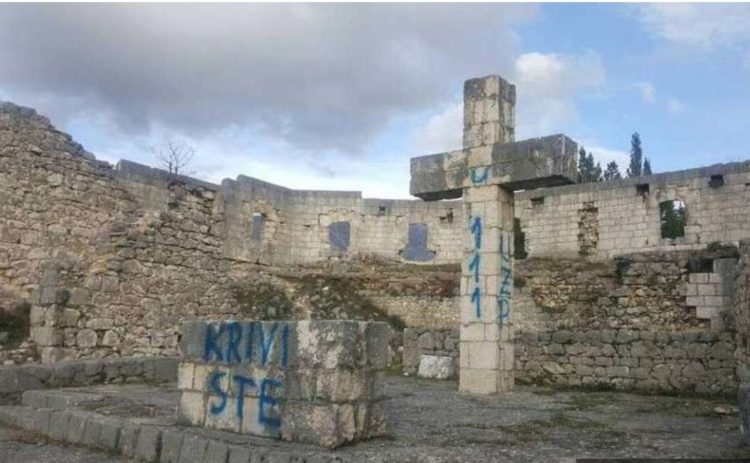 Načelniku Stoca naređeno da sruši kameni križ izgrađen na Starom gradu