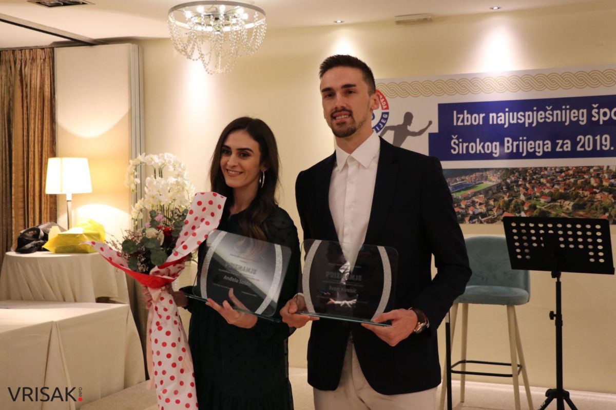 Ivan Kvesić i Anđela Soldo najbolji sportaši Širokog Brijega