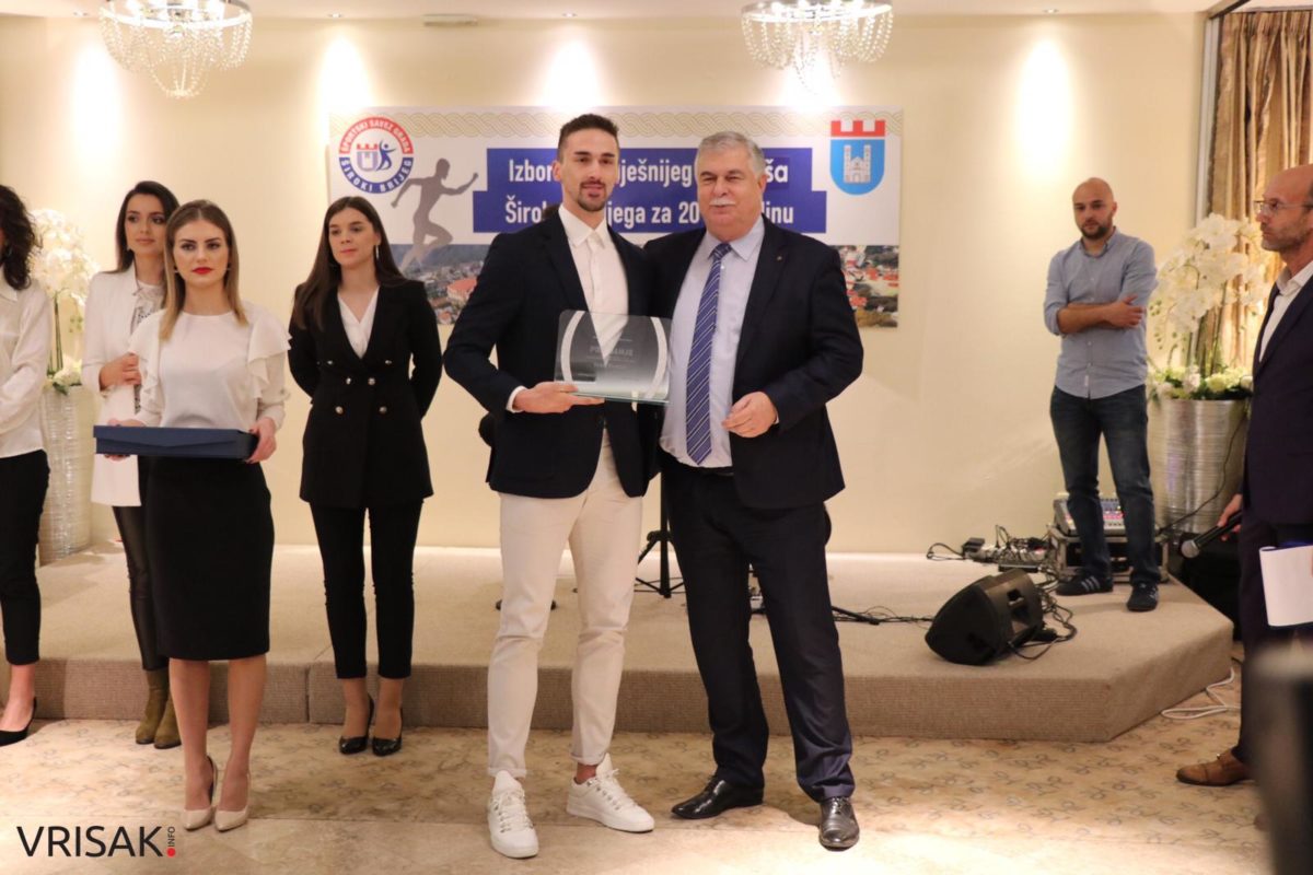 Ivan Kvesić i Anđela Soldo najbolji sportaši Širokog Brijega