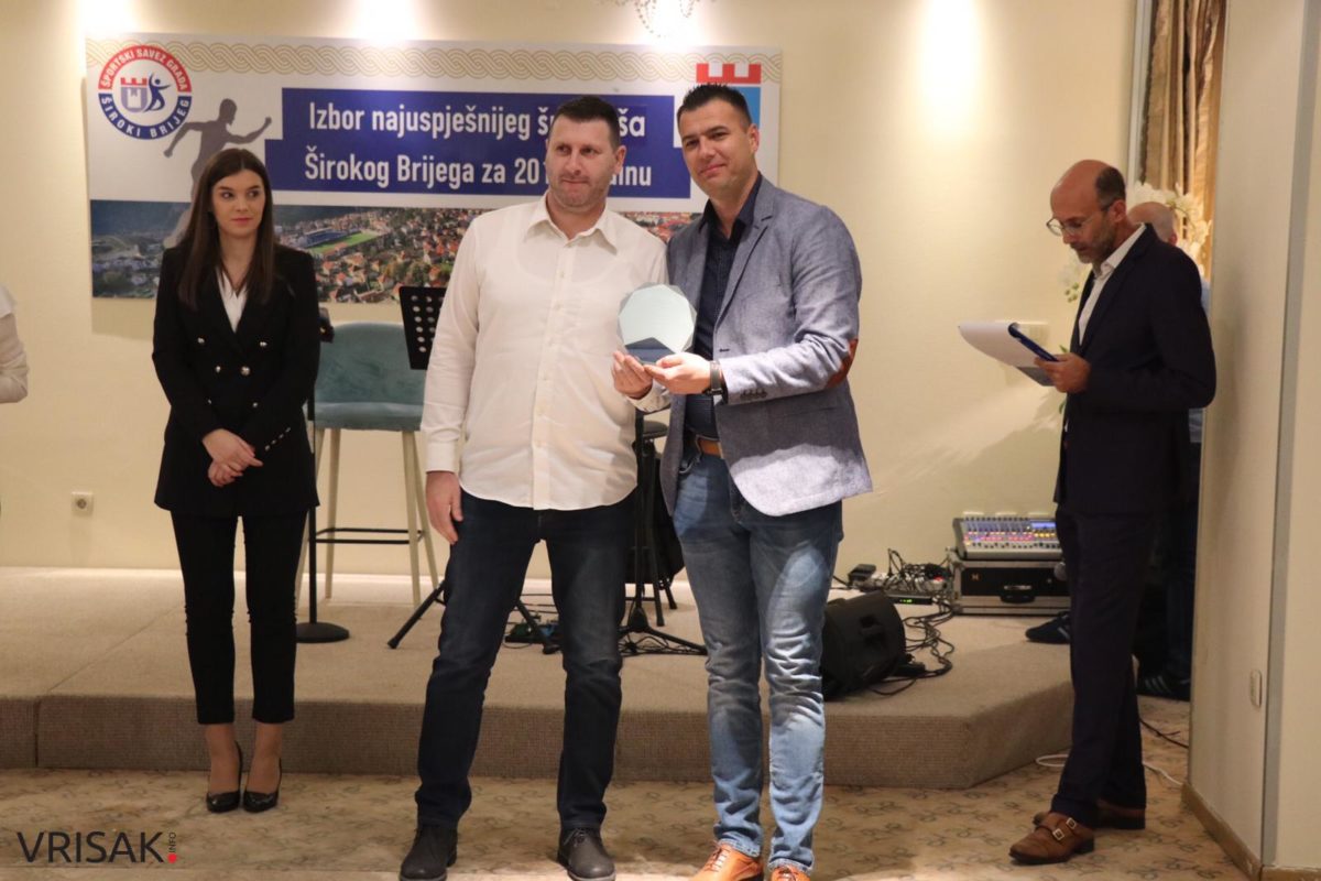 Ivan Kvesić i Anđela Soldo najbolji sportaši Širokog Brijega