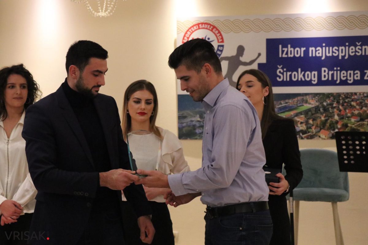 Ivan Kvesić i Anđela Soldo najbolji sportaši Širokog Brijega