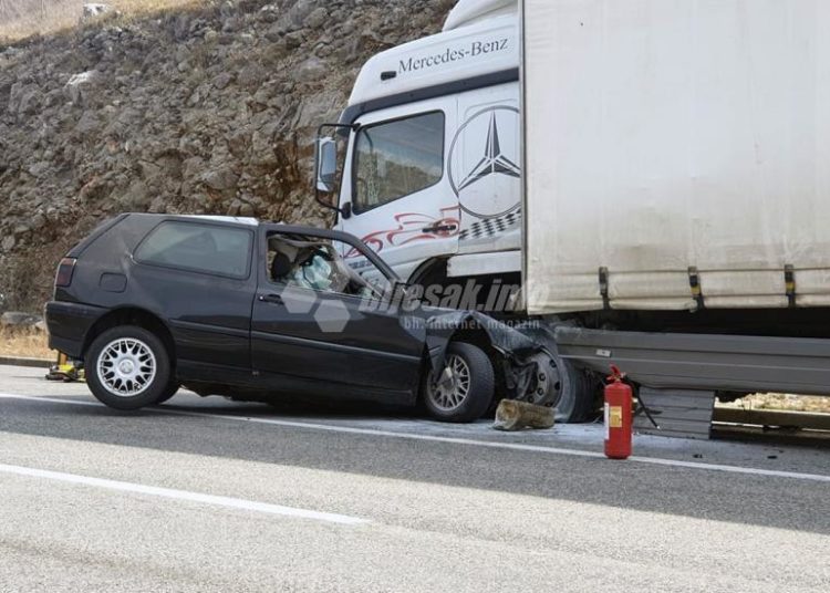 U stravičnoj nesreći na Žovnici smrtno stradale dvije osobe