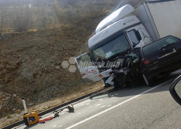 U stravičnoj nesreći na Žovnici smrtno stradale dvije osobe