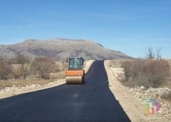 Rekonstruira se i asfaltira put Goranci – Bile, planira se nastavak projekta do Prova
