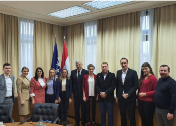 Mladež sjevera BiH posjetila predsjedatelja Doma naroda PS BiH Dragana Čovića