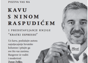 Kratki espresso Nine Raspudića u Širokom Brijegu