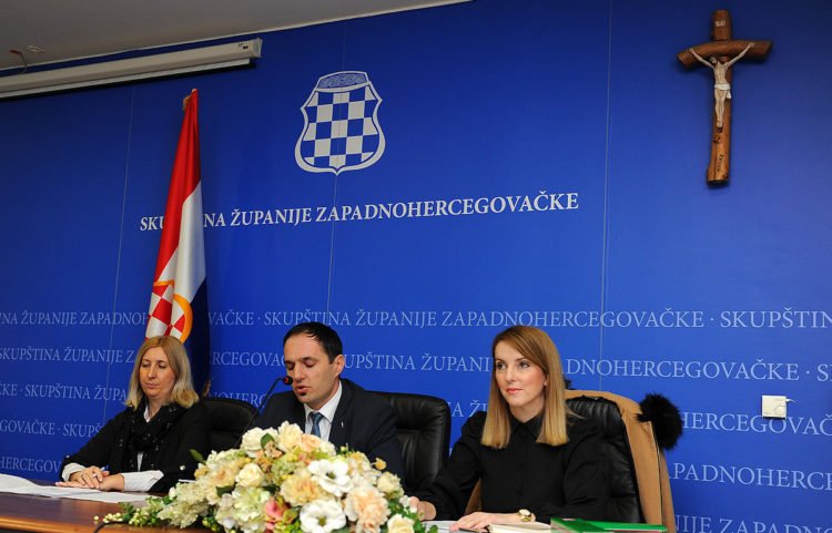 Skupština Županije Zapadnohercegovačke održala 14. redovnu sjednicu (FOTO)
