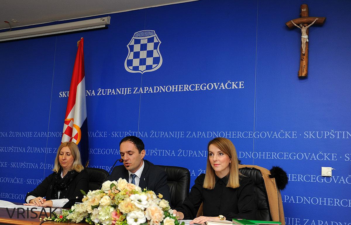 Skupština Županije Zapadnohercegovačke održala 14. redovnu sjednicu (FOTO)