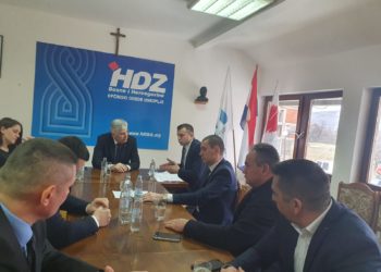 Uskoplje: Čović sa stranačkim odoborom o planiranim aktivnostima