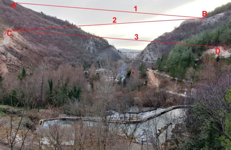 EKSKLUZIVNI VIDEO: Testiranje zip linea u Širokom Brijegu